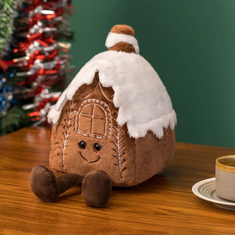 Christmas Gingerbread House Plush