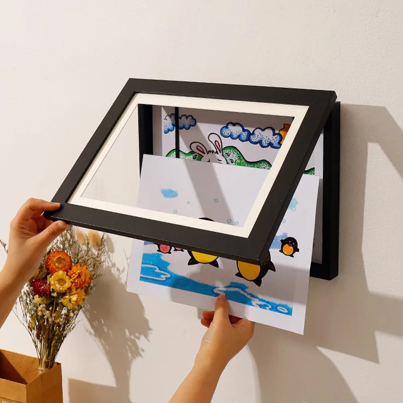 Kids Art Display Frame Box