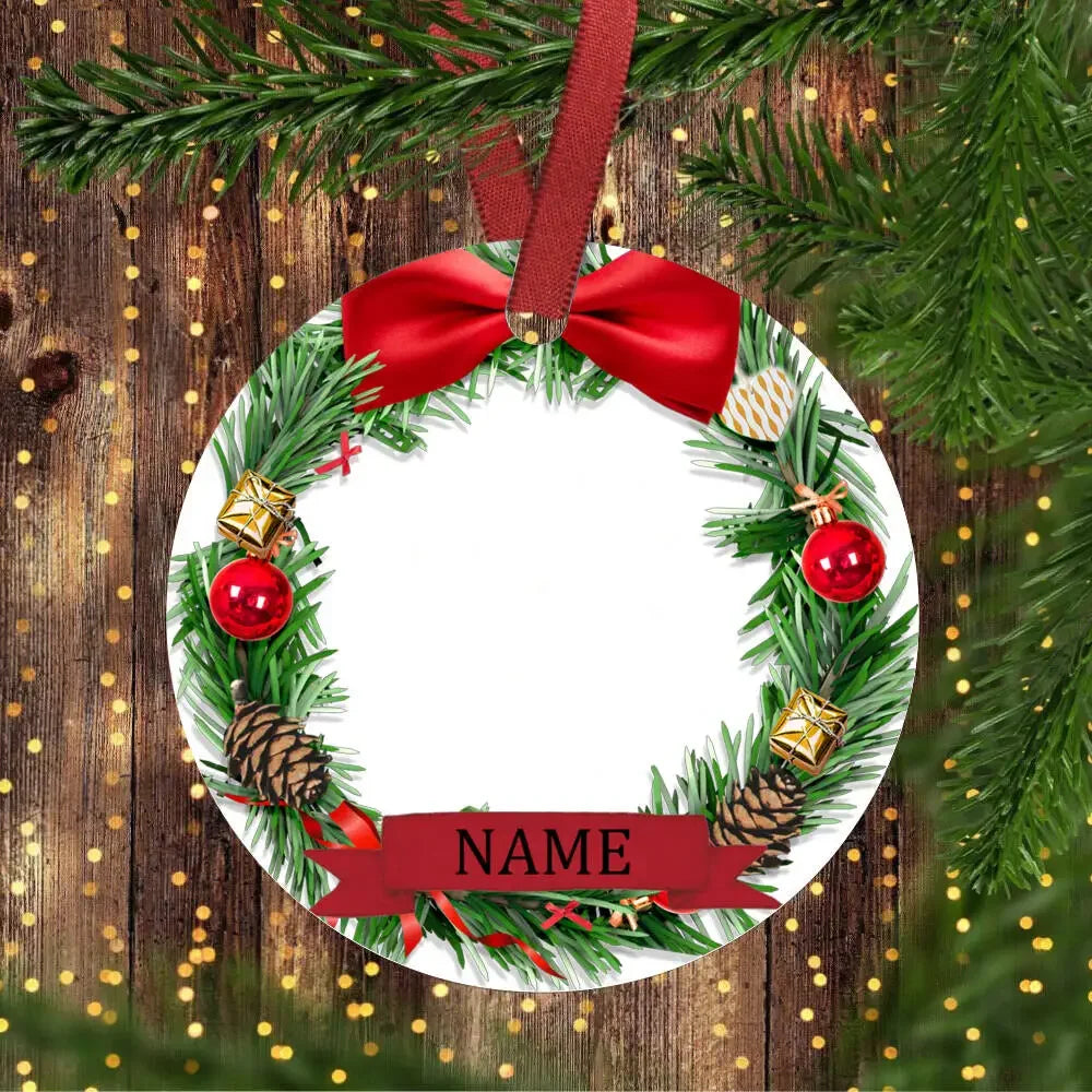 Personalised Baby Photo Christmas Ornament
