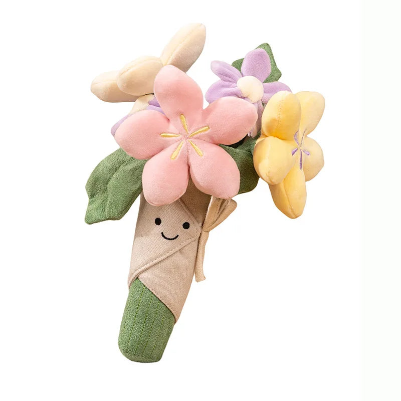 Huggable Plush Flower Bouquet