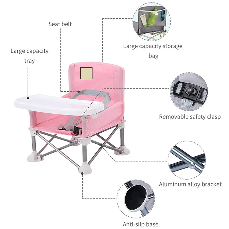 summer infant pop n sit portable booster pink Portable Baby Booster Seat